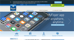 Desktop Screenshot of lefoyer.lu
